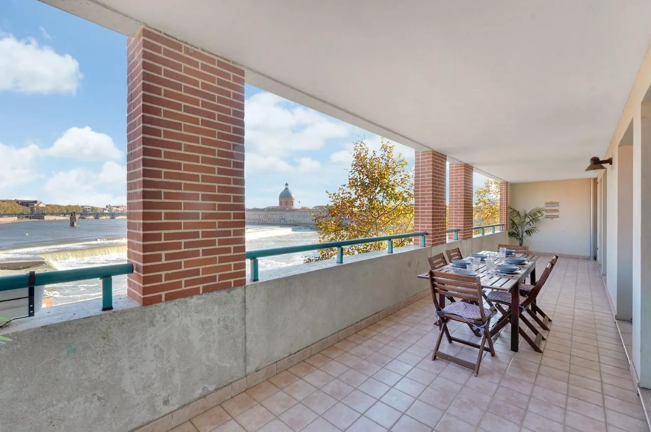 Apartamento Rio L'Aiga - Superbe Terrasse Sur Garonne Toulouse
